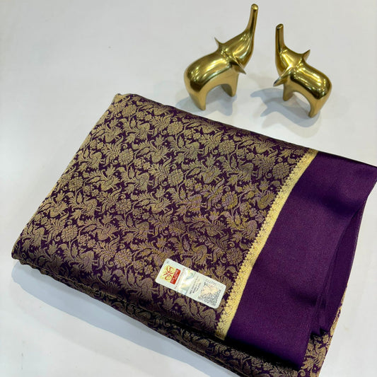 Brocade Mysore Silk Saree