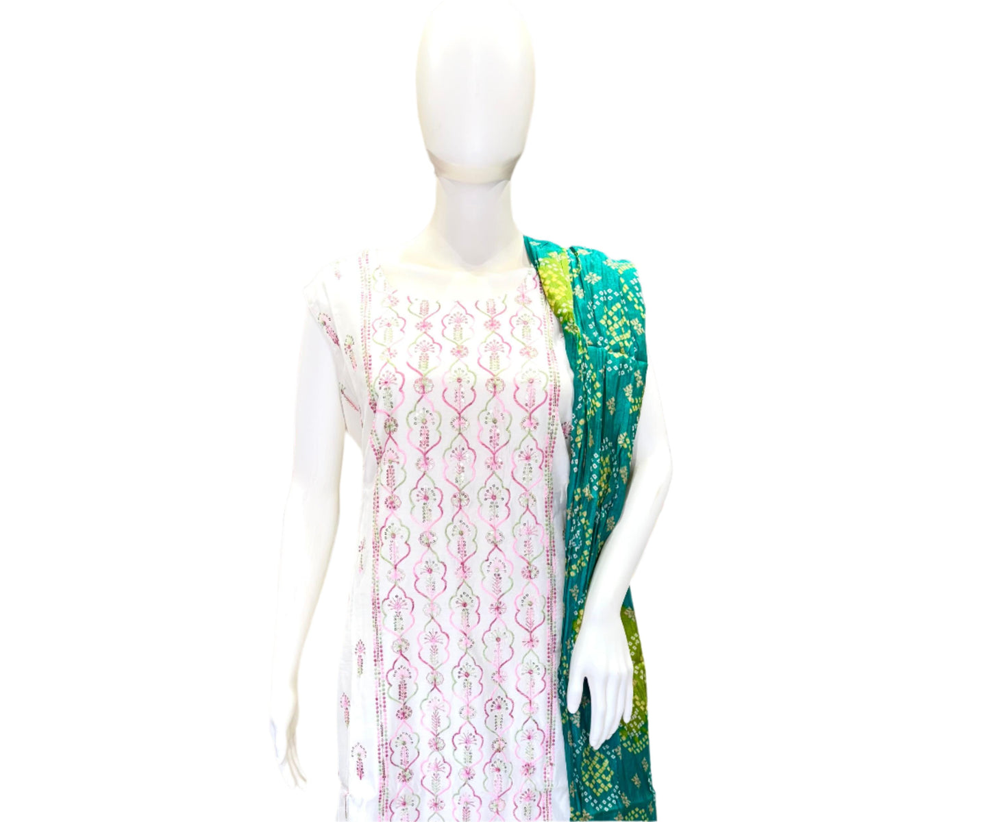 Designer Chanderi Silk Chudidar