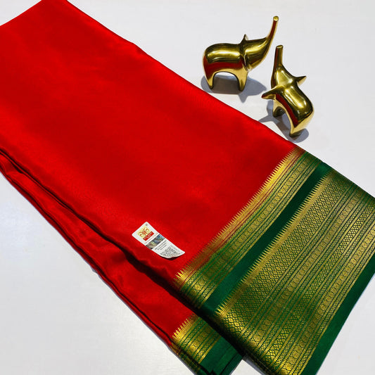 Pure Mysore Silk Saree