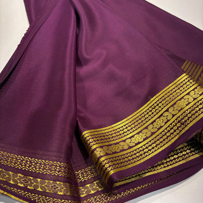 Pure Mysore Silk Saree