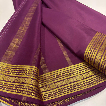 Pure Mysore Silk Saree