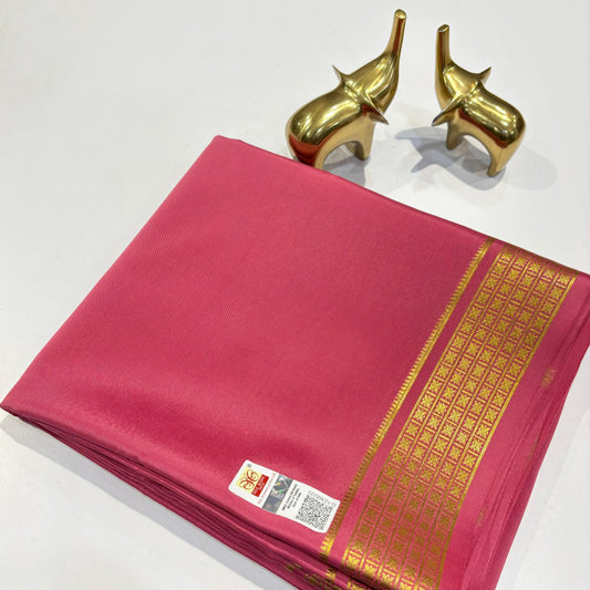 Pure Mysore Silk Saree