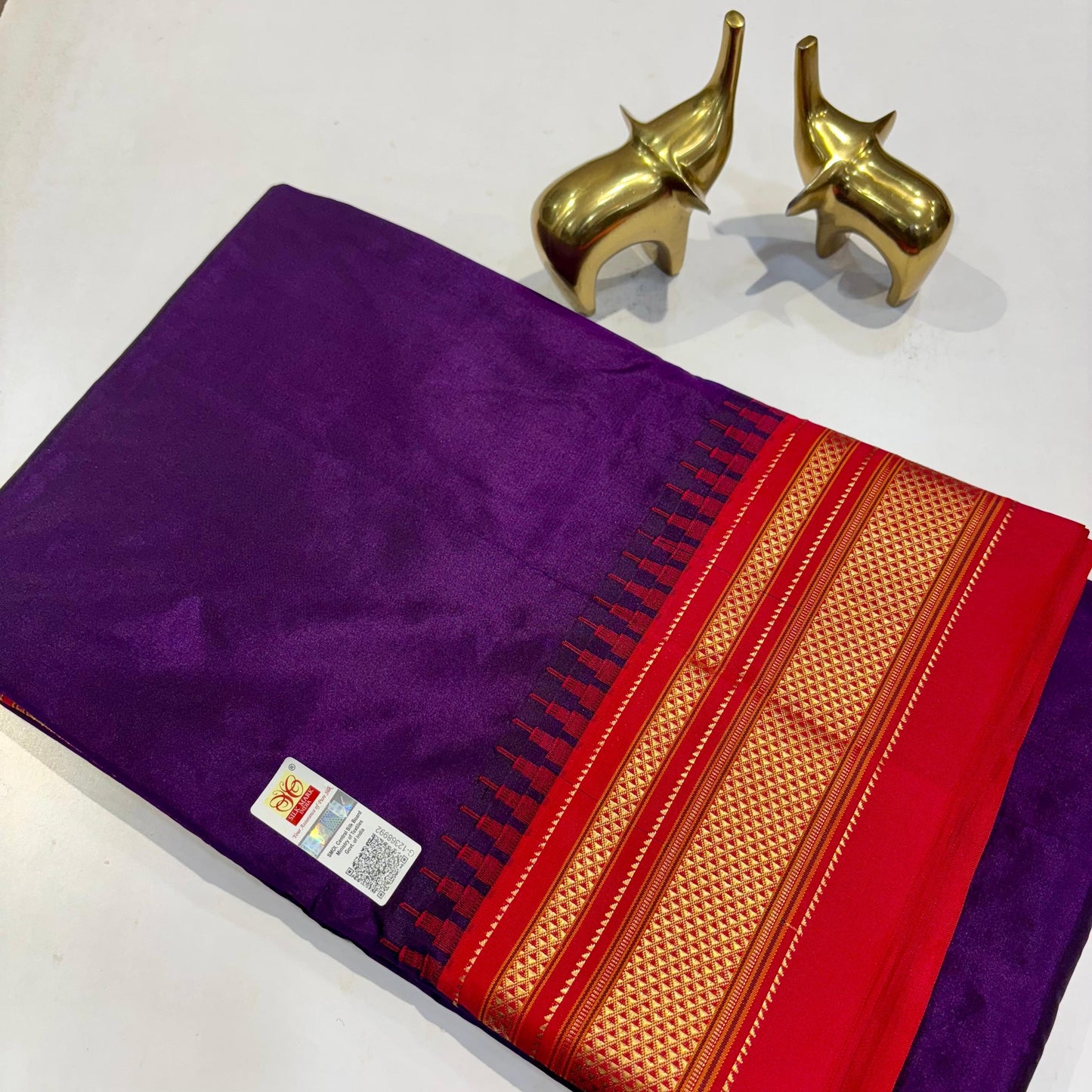 Pure Ilkal Silk Saree