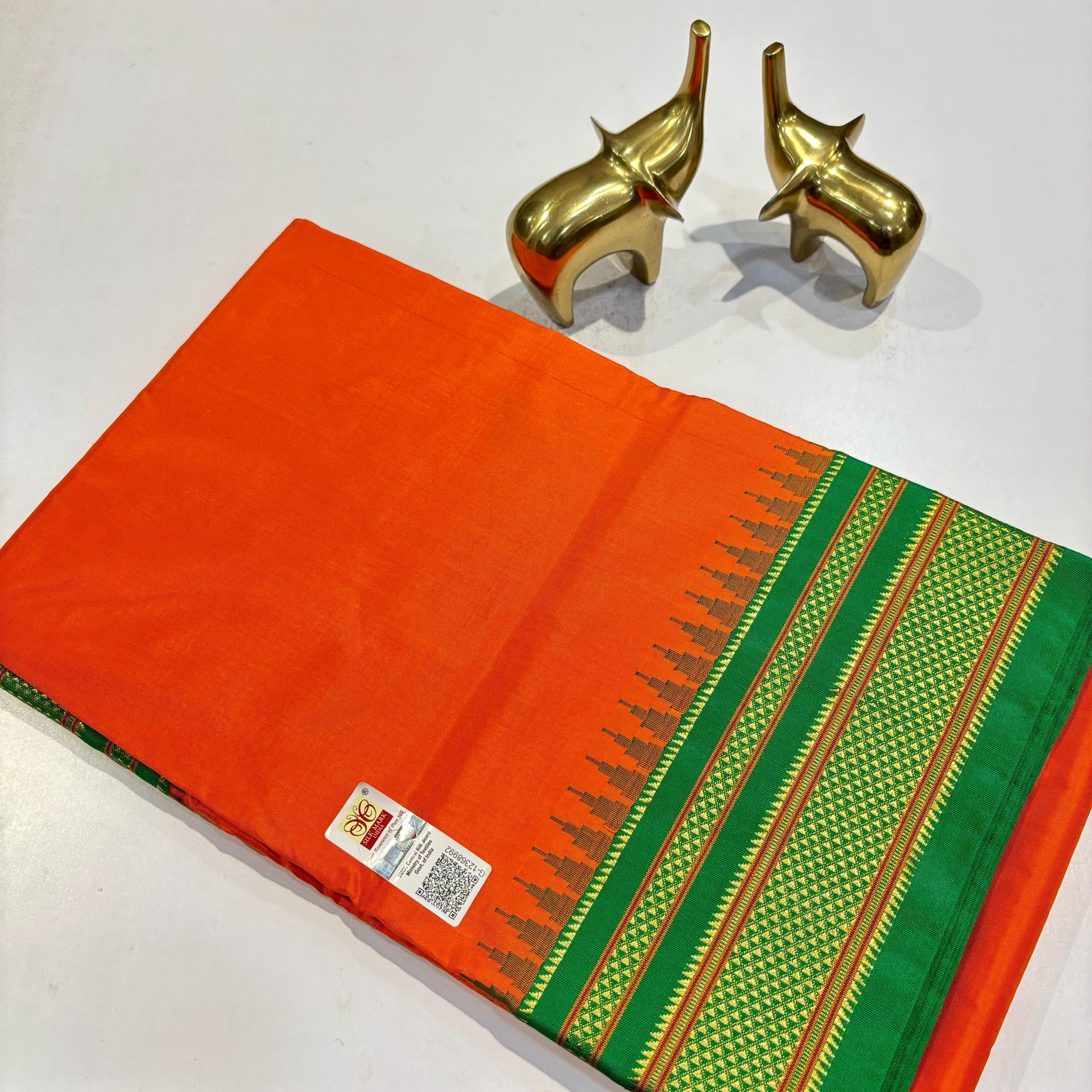 Pure Ilkal Silk Saree