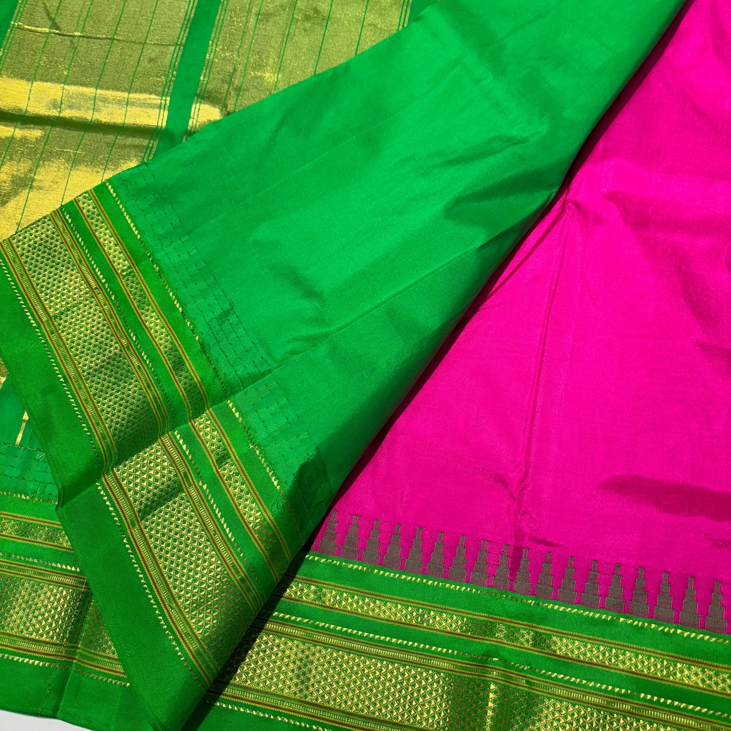 Pure Ilkal Silk Saree