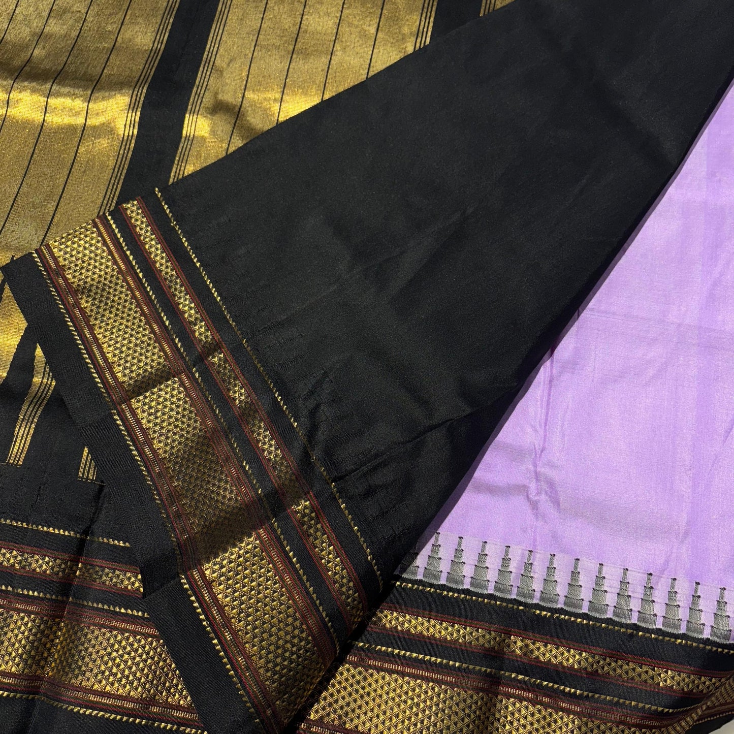 Pure Ilkal Silk Saree