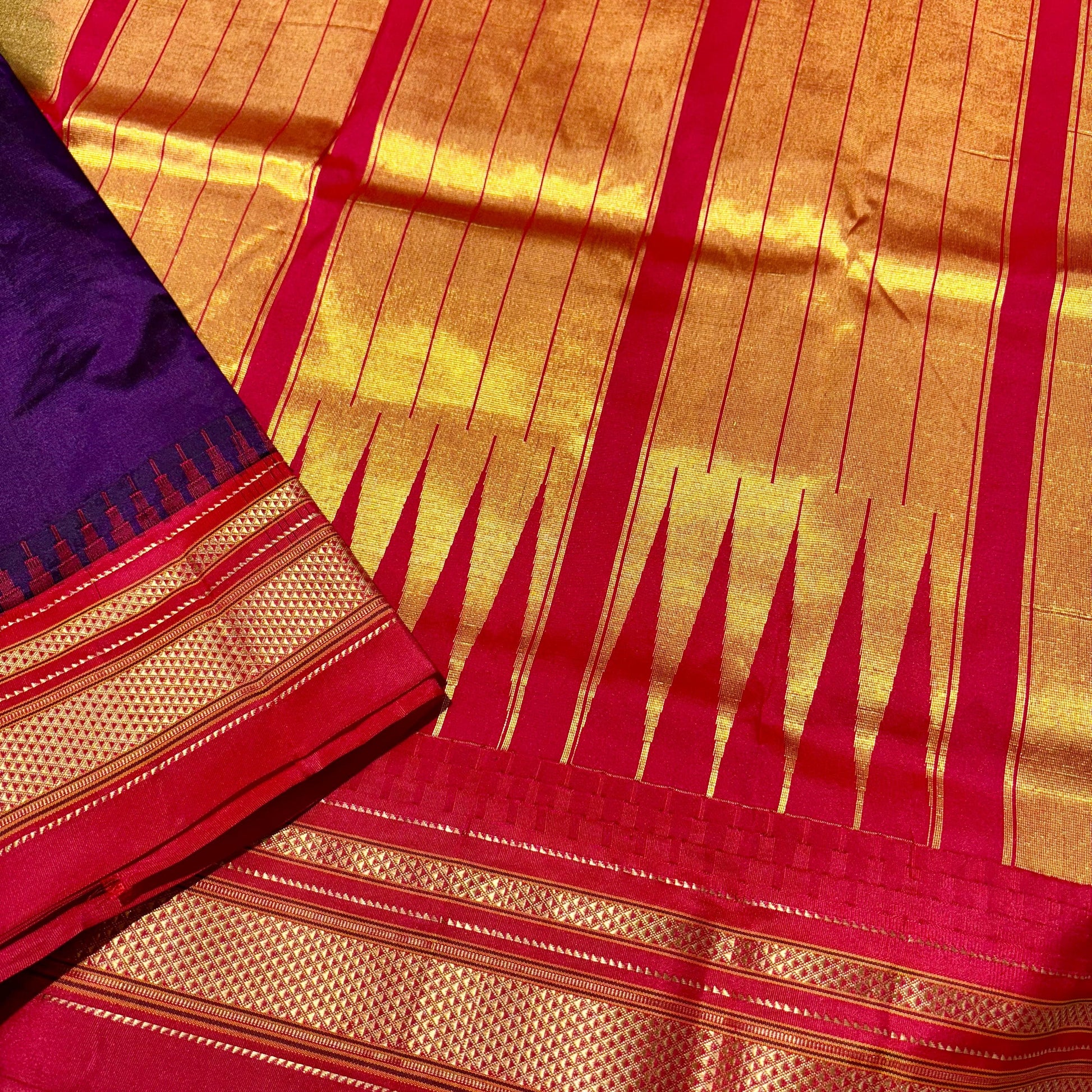 Pure Ilkal Silk Saree