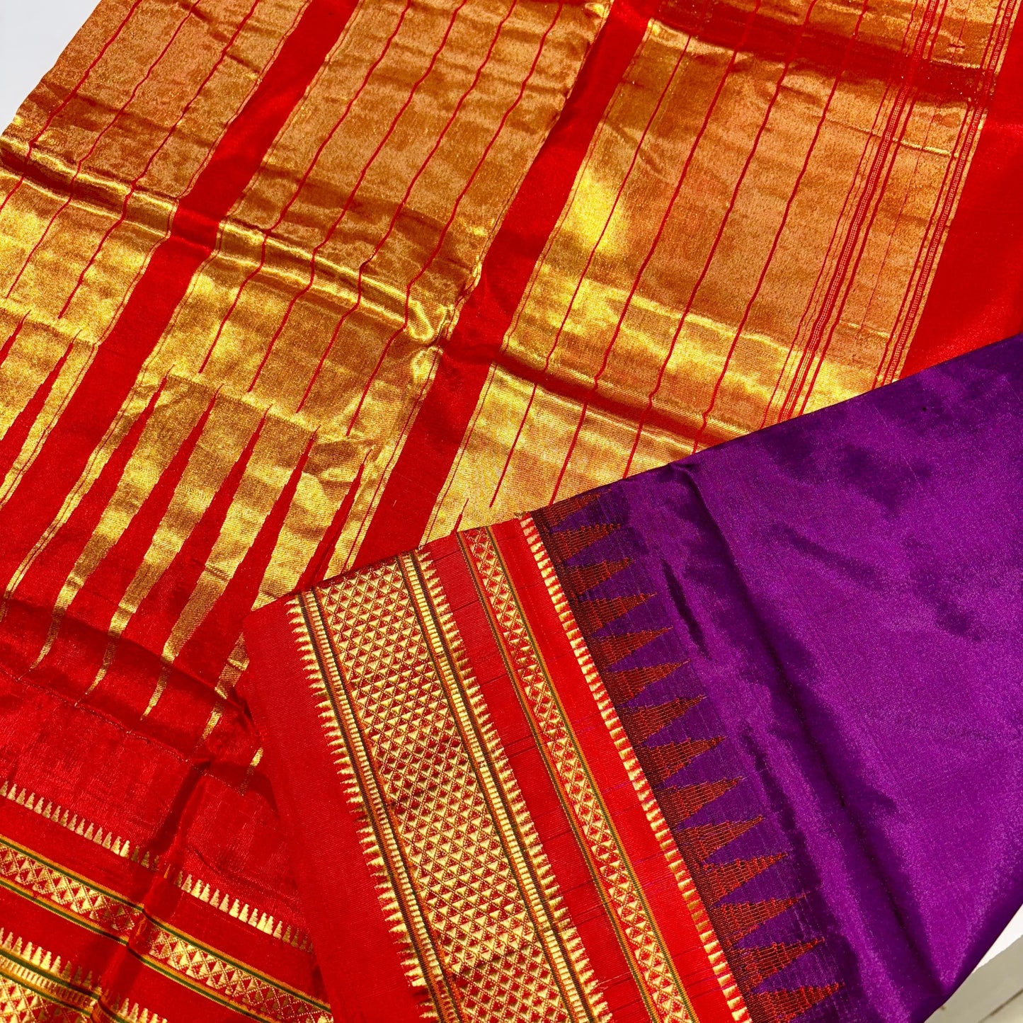 Pure Ilkal Silk Saree