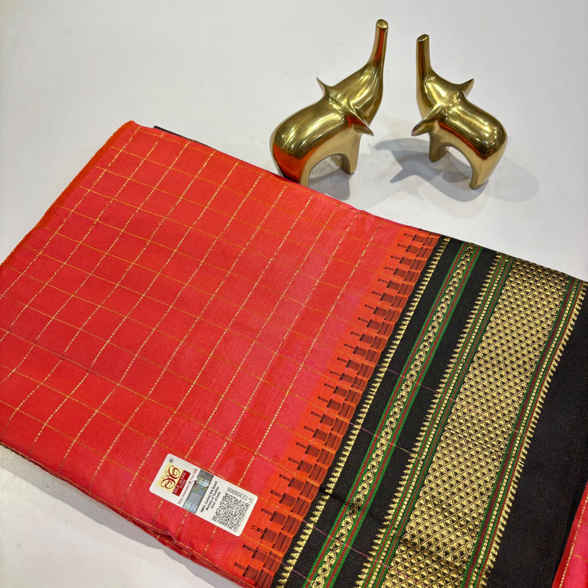 Pure Ilkal Silk Saree