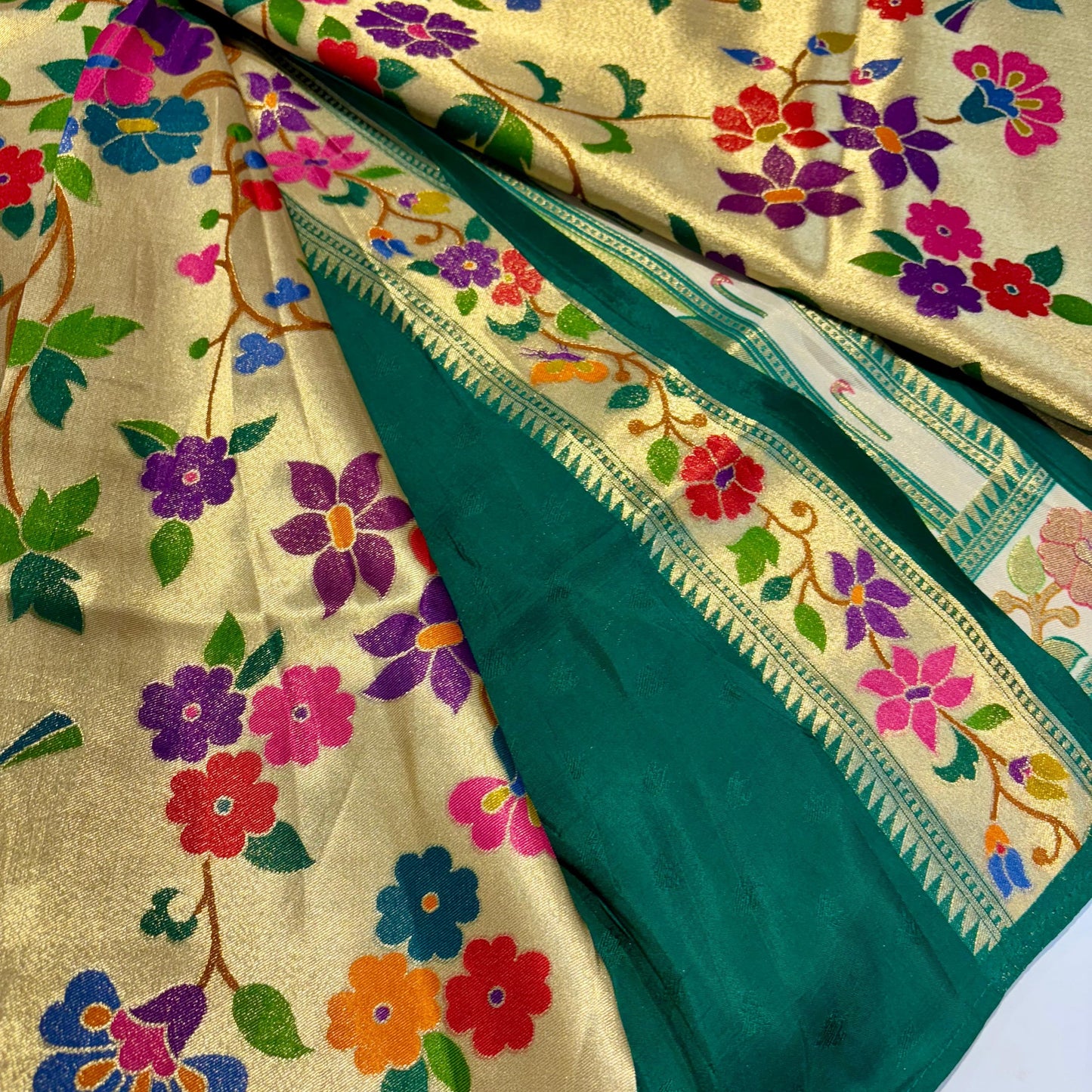 Royal Paithani Crepe Saree