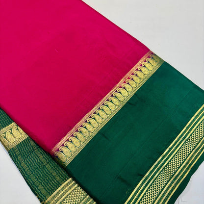 Semi Mysore Crepe Saree