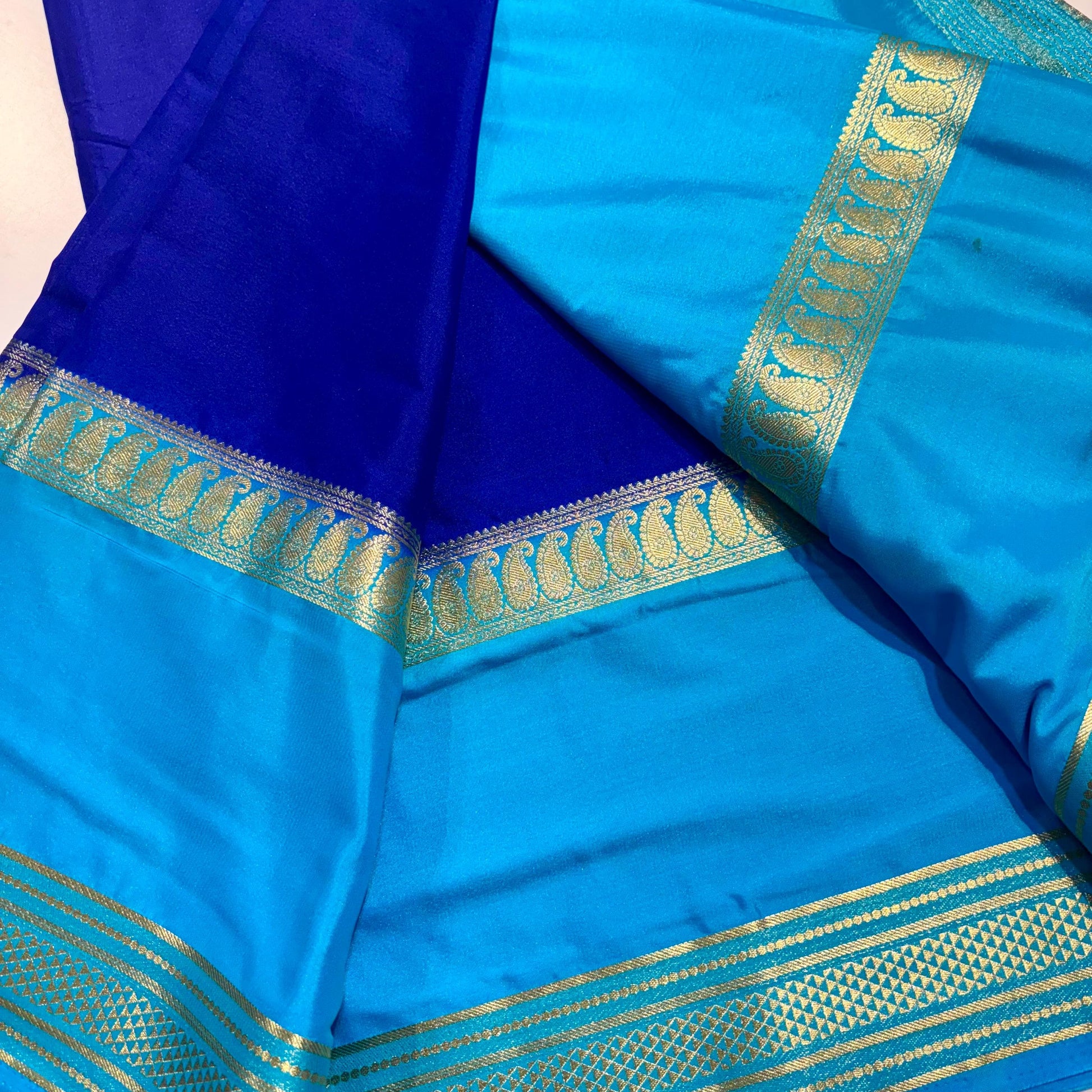 Semi Mysore Crepe Saree