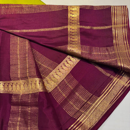 Semi Mysore Crepe Saree