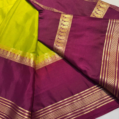 Semi Mysore Crepe Saree