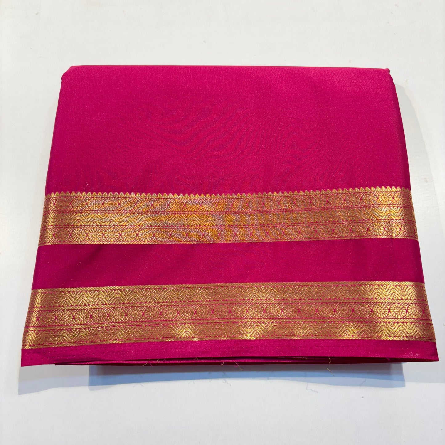 Semi Mysore Crepe Saree