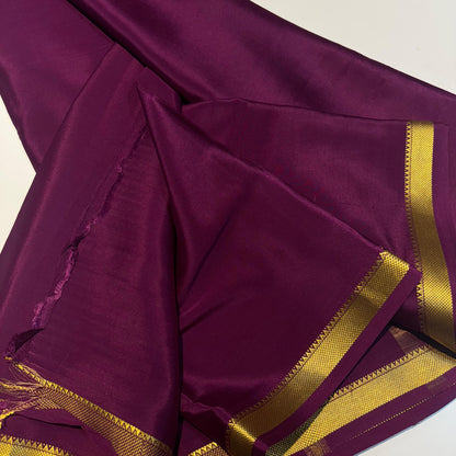 Pure Mysore Silk Saree 