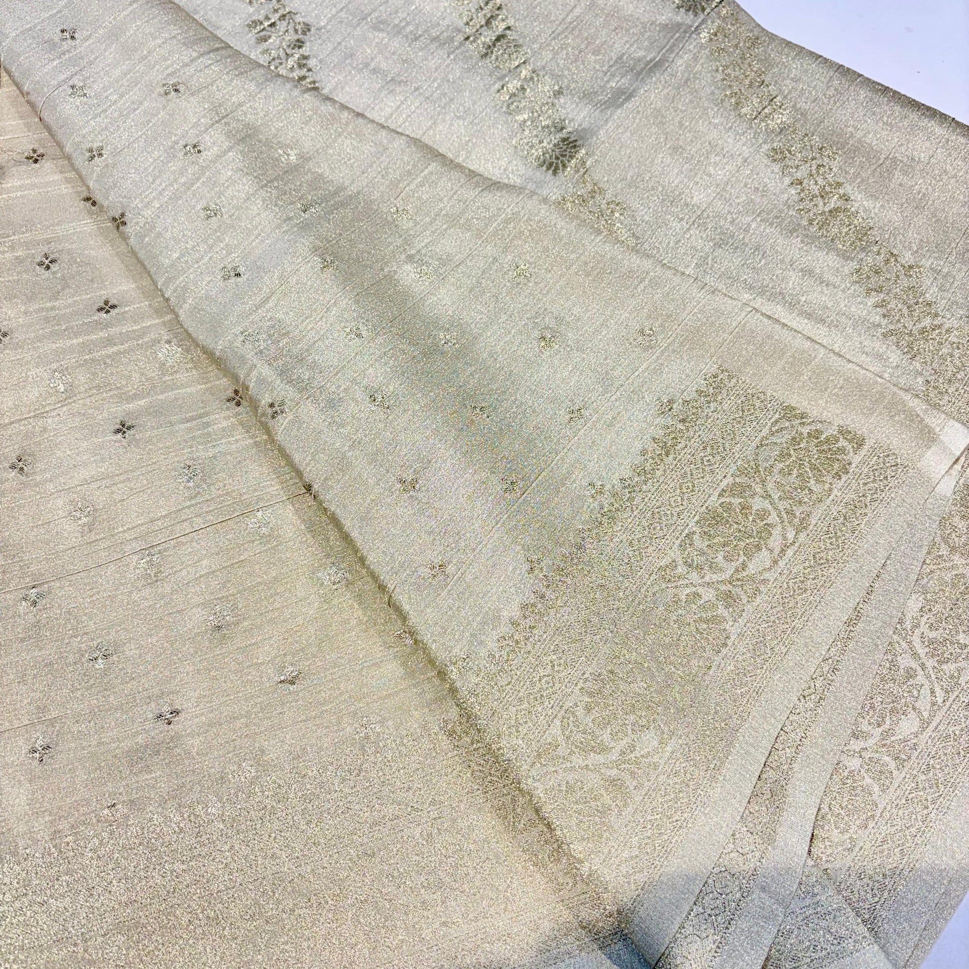 Designer Banarasi Crepe Saree