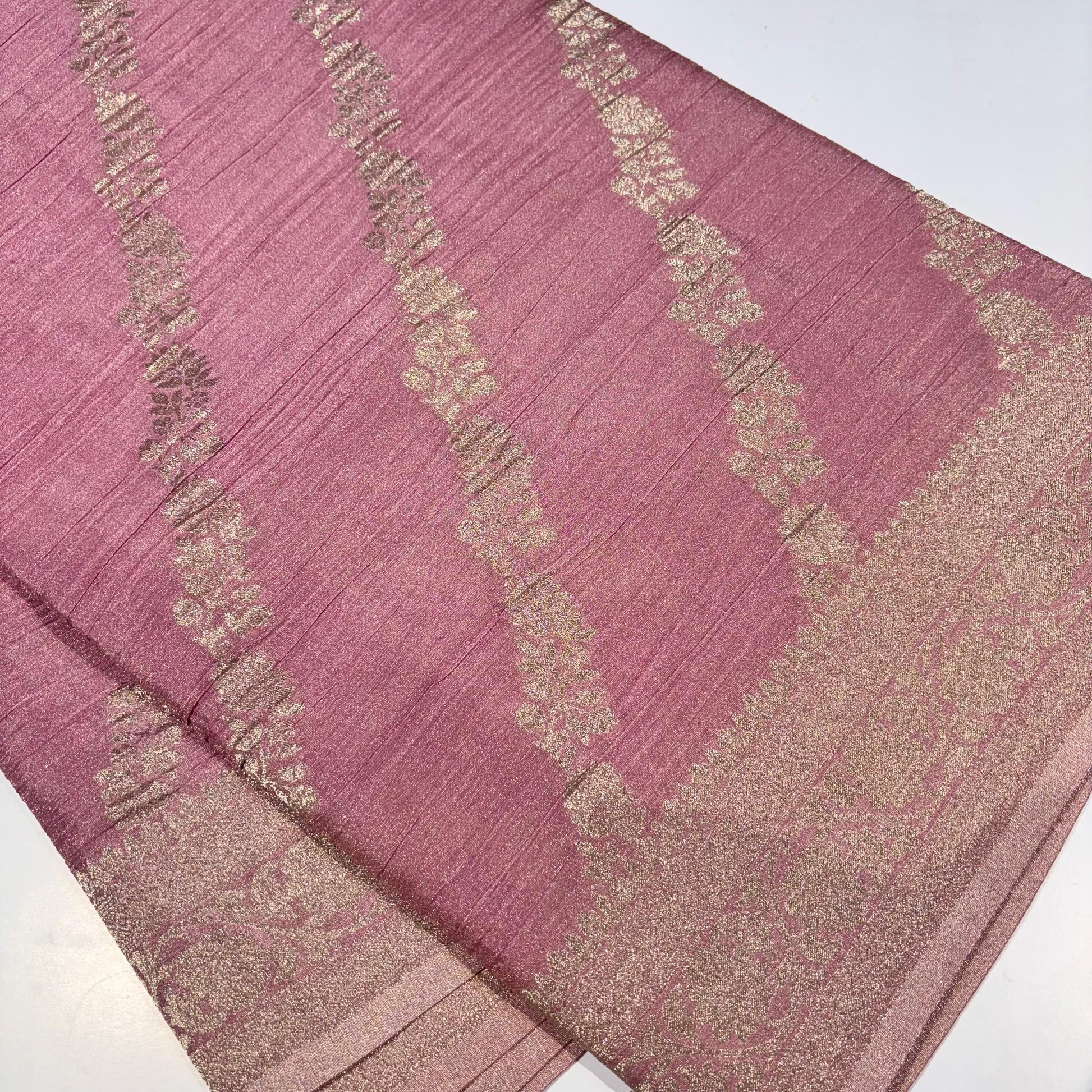 Designer Banarasi Crepe Saree