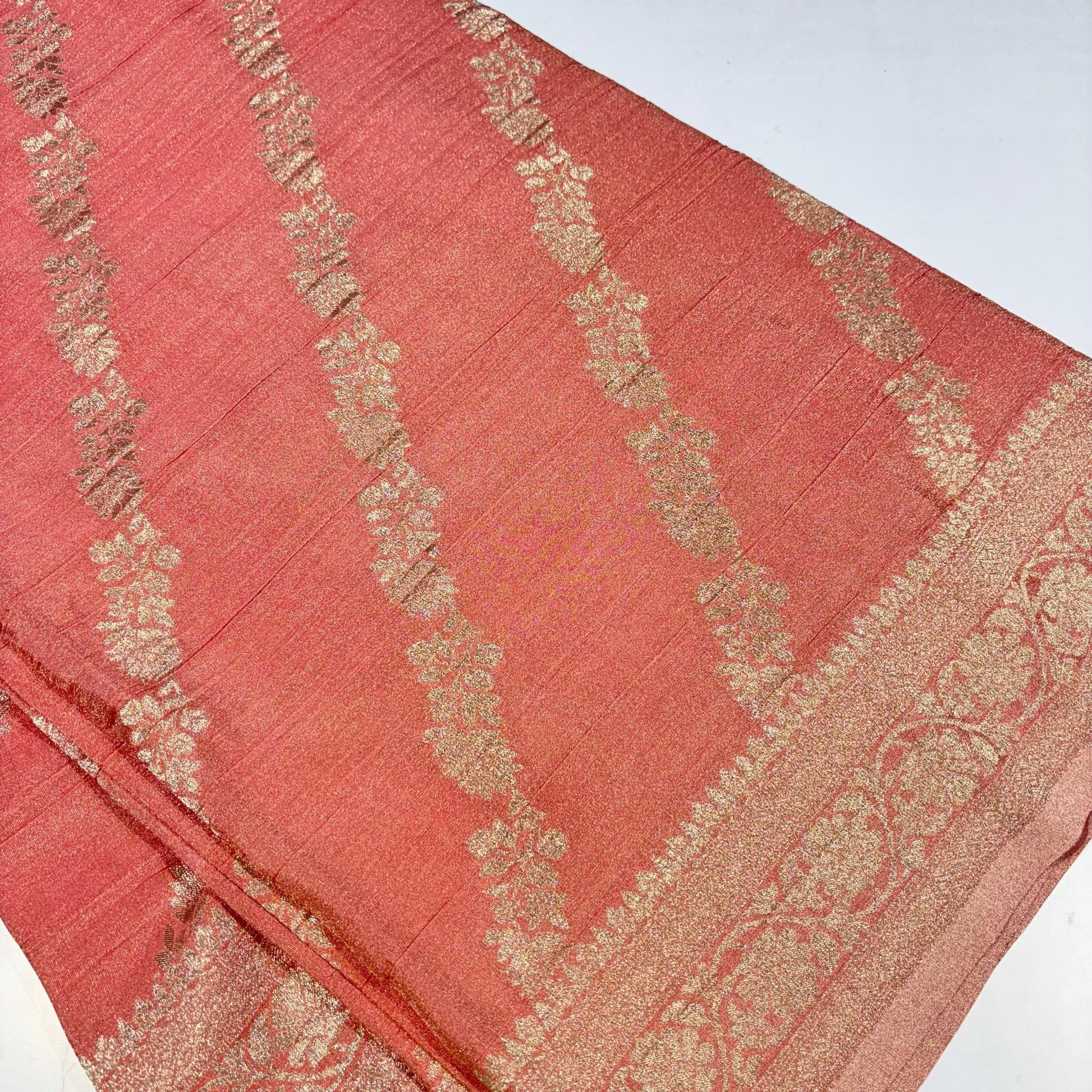 Designer Banarasi Crepe Saree