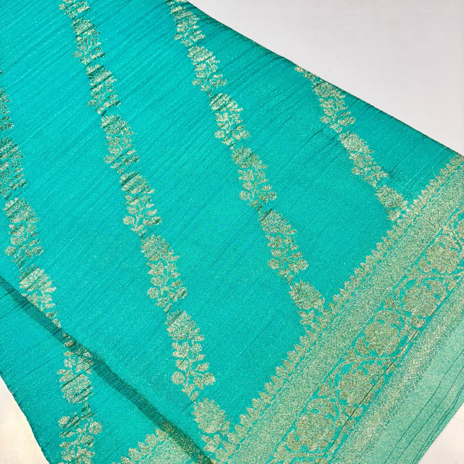 Designer Banarasi Crepe Saree