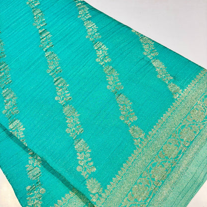 Designer Banarasi Crepe Saree