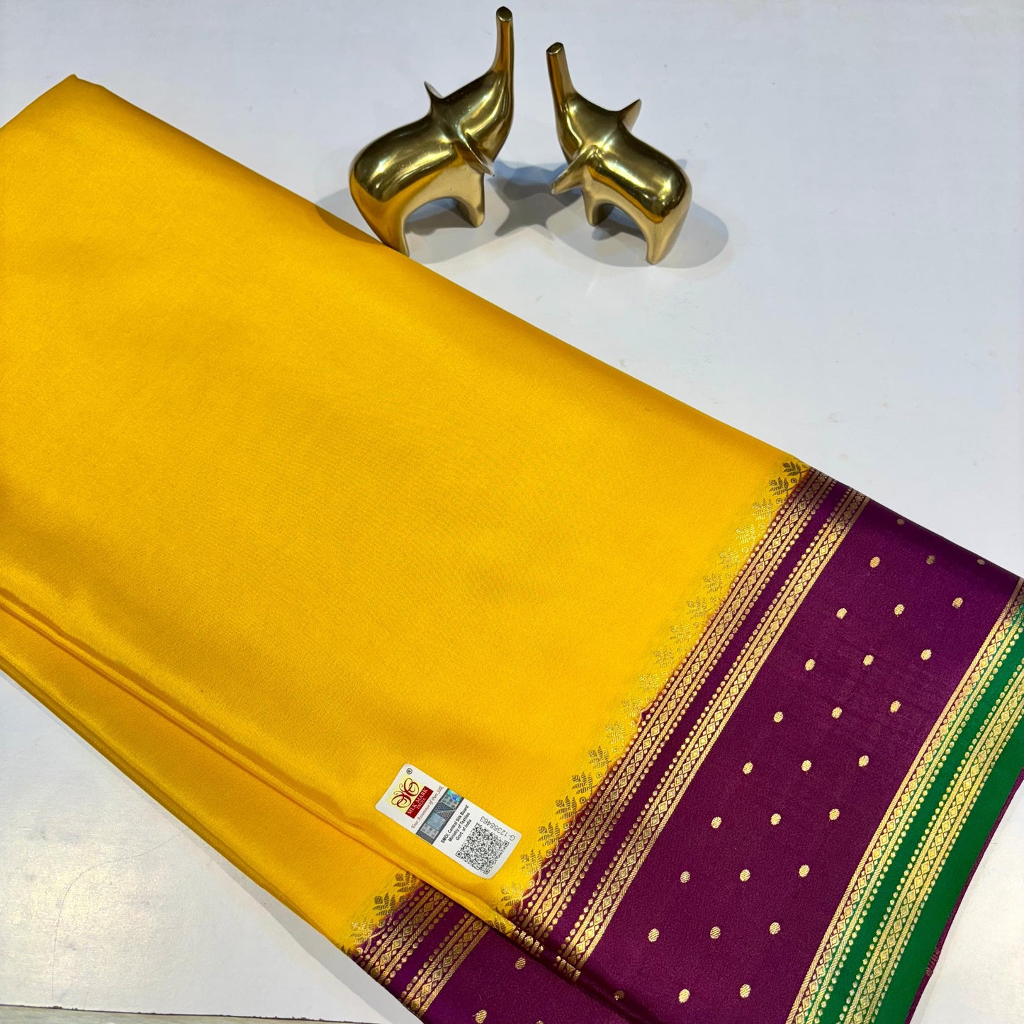 Pure Mysore Silk Saree