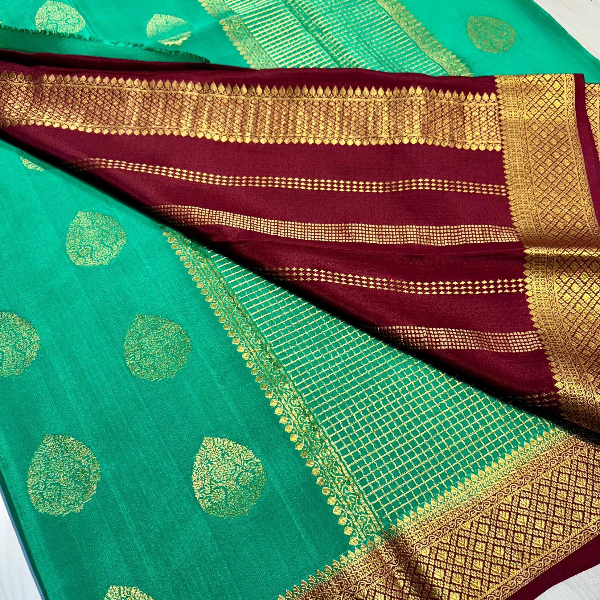 Pure Mysore Silk Saree