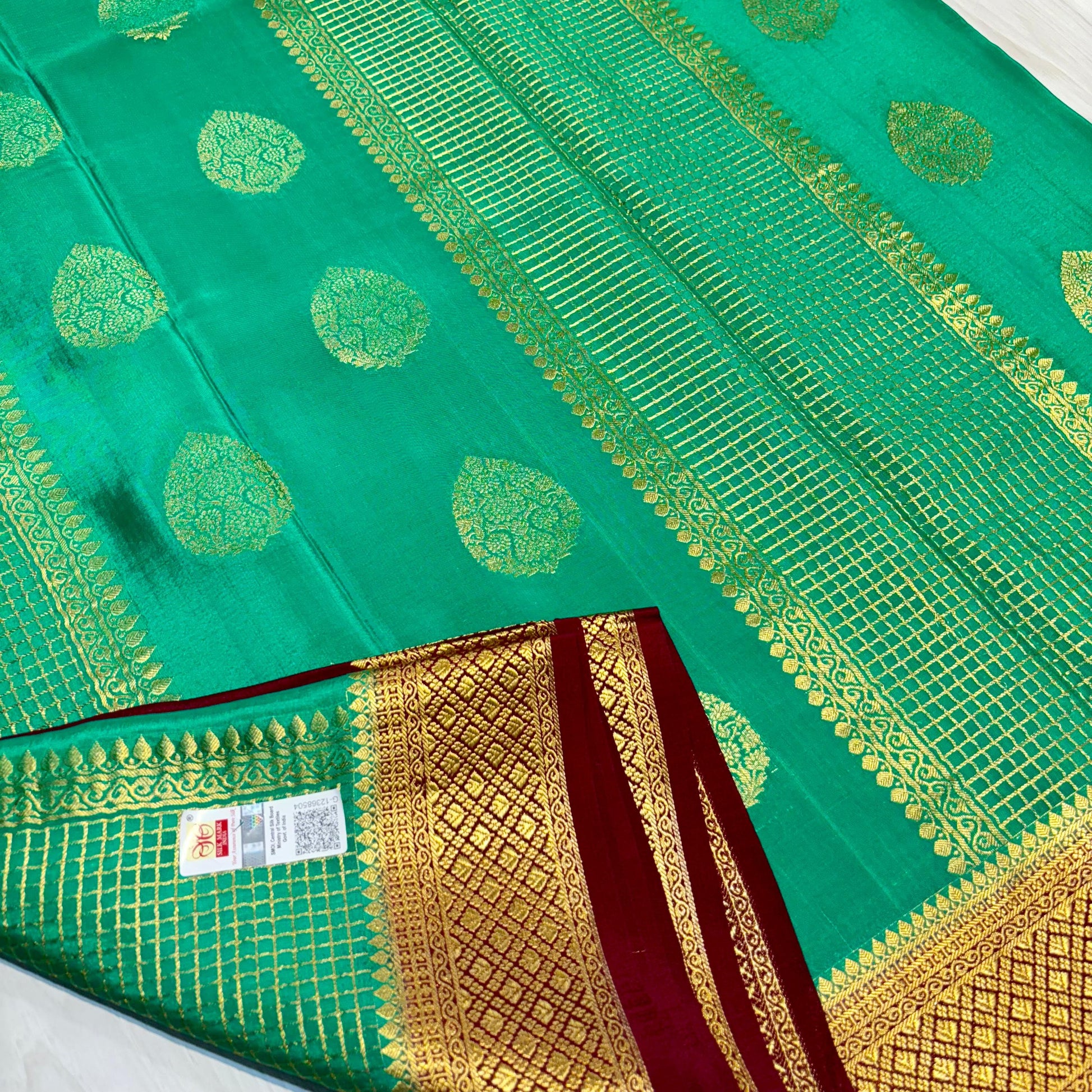 Pure Mysore Silk Saree