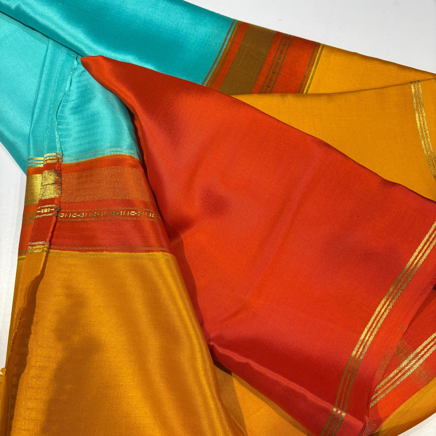 3D Mysore Silk Saree