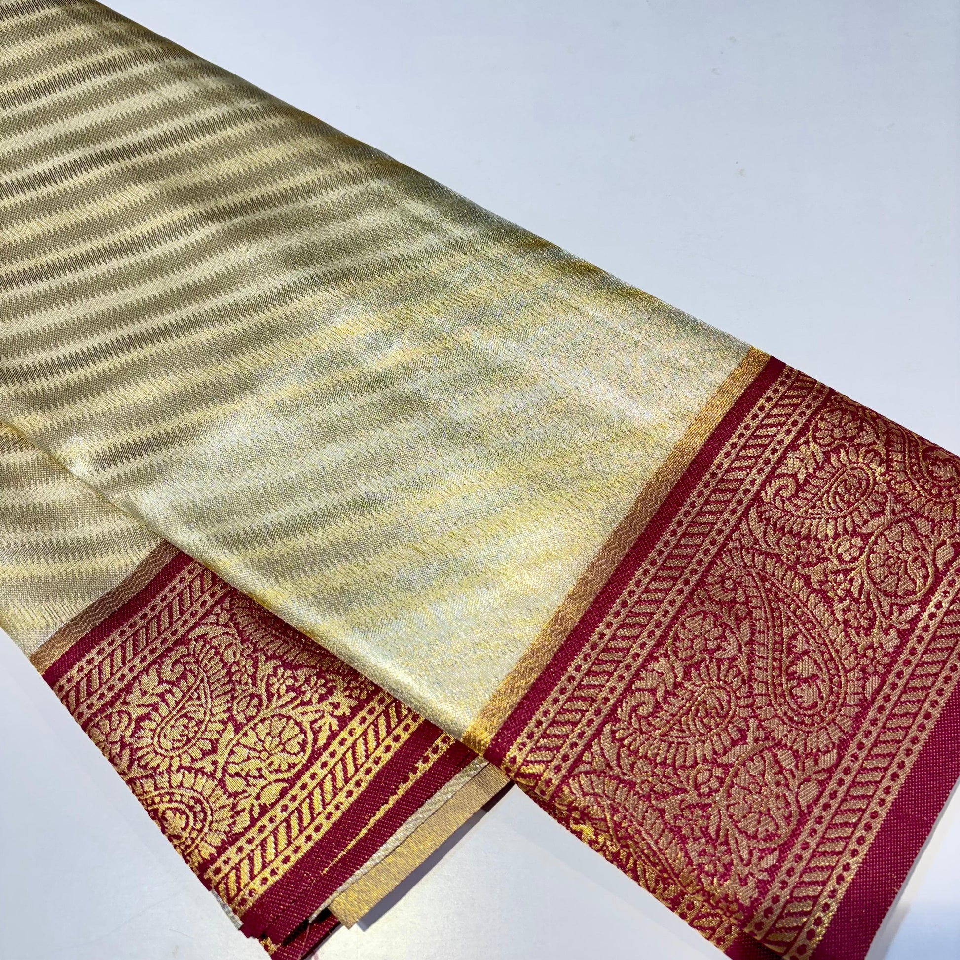 Semi Kanchivaram Soft Silk Saree