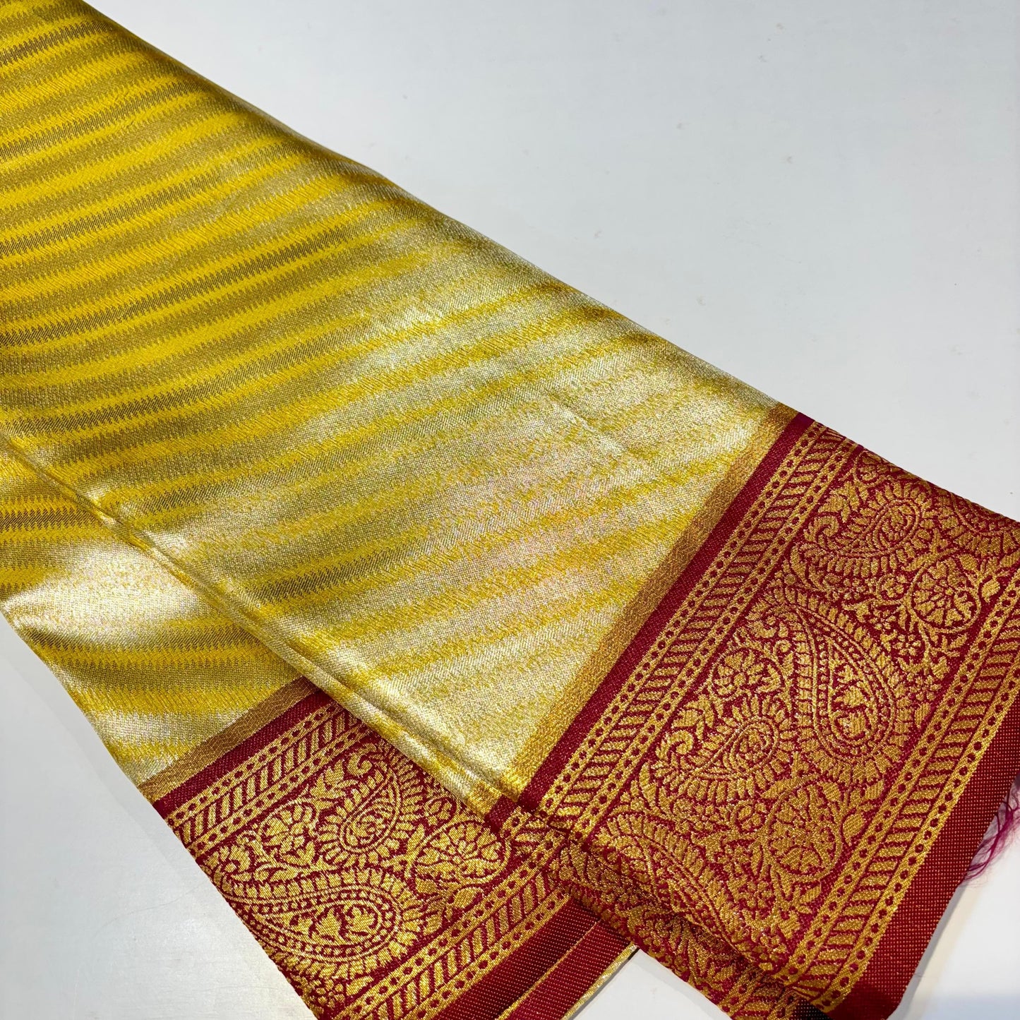 Semi Kanchivaram Soft Silk Saree