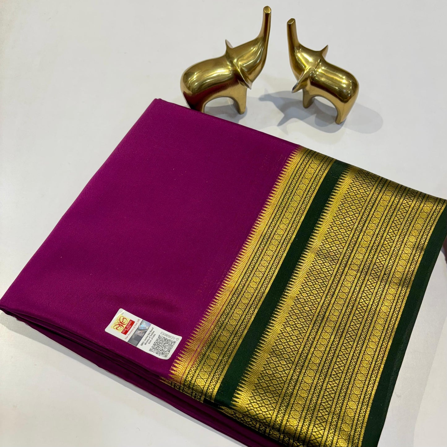 Pure Mysore Silk Saree