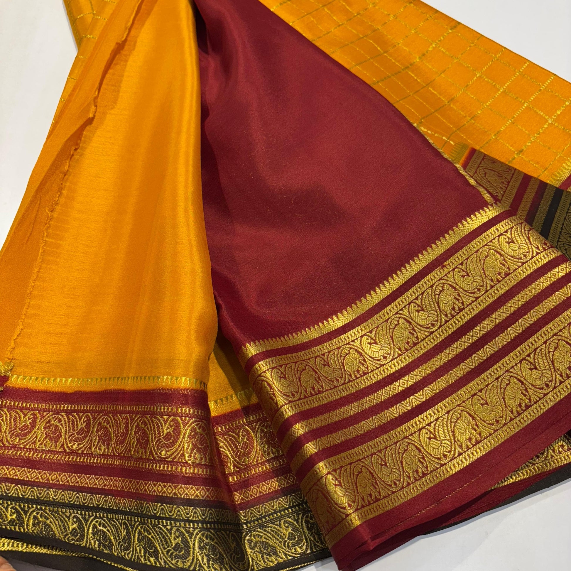 Pure Mysore Silk Saree