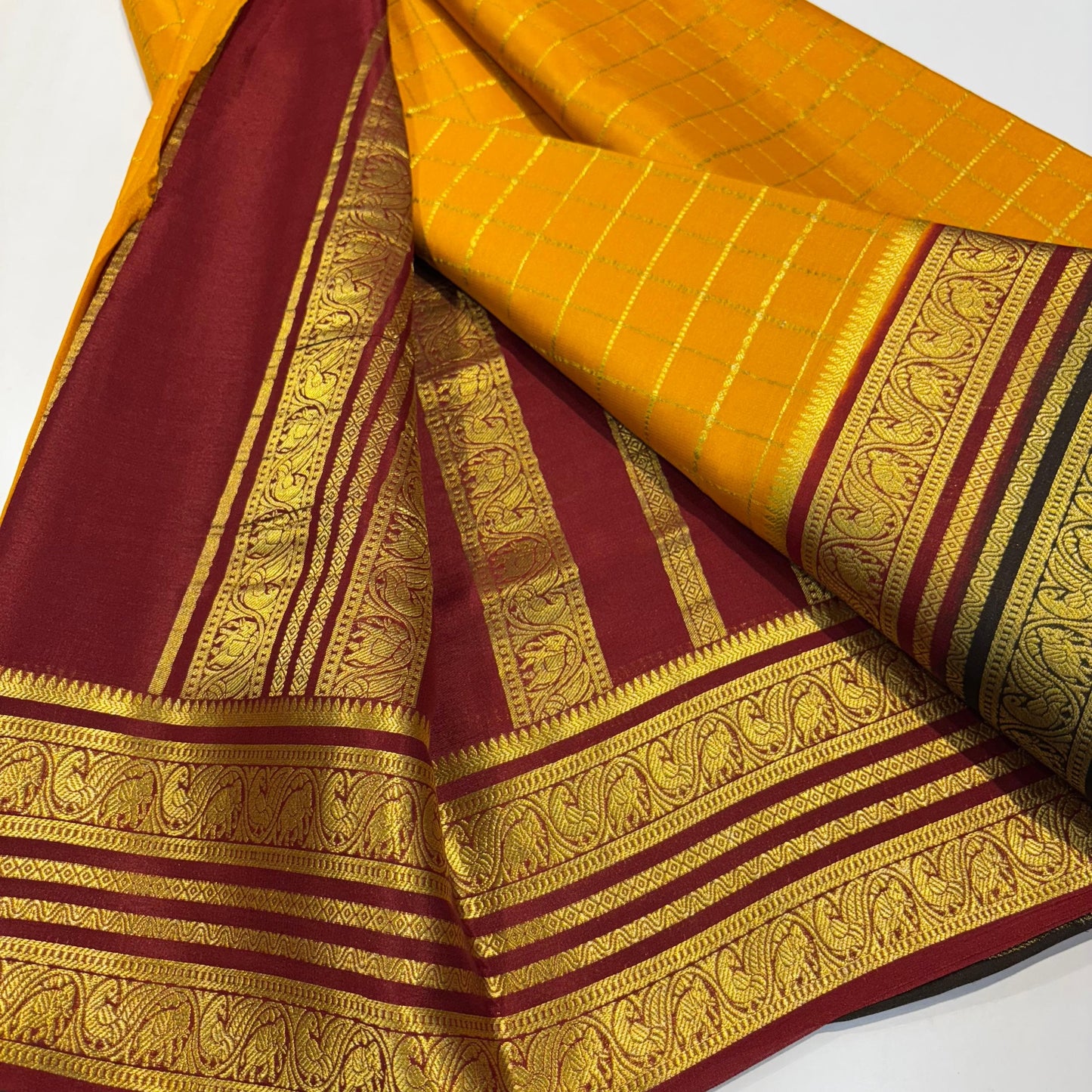 Pure Mysore Silk Saree