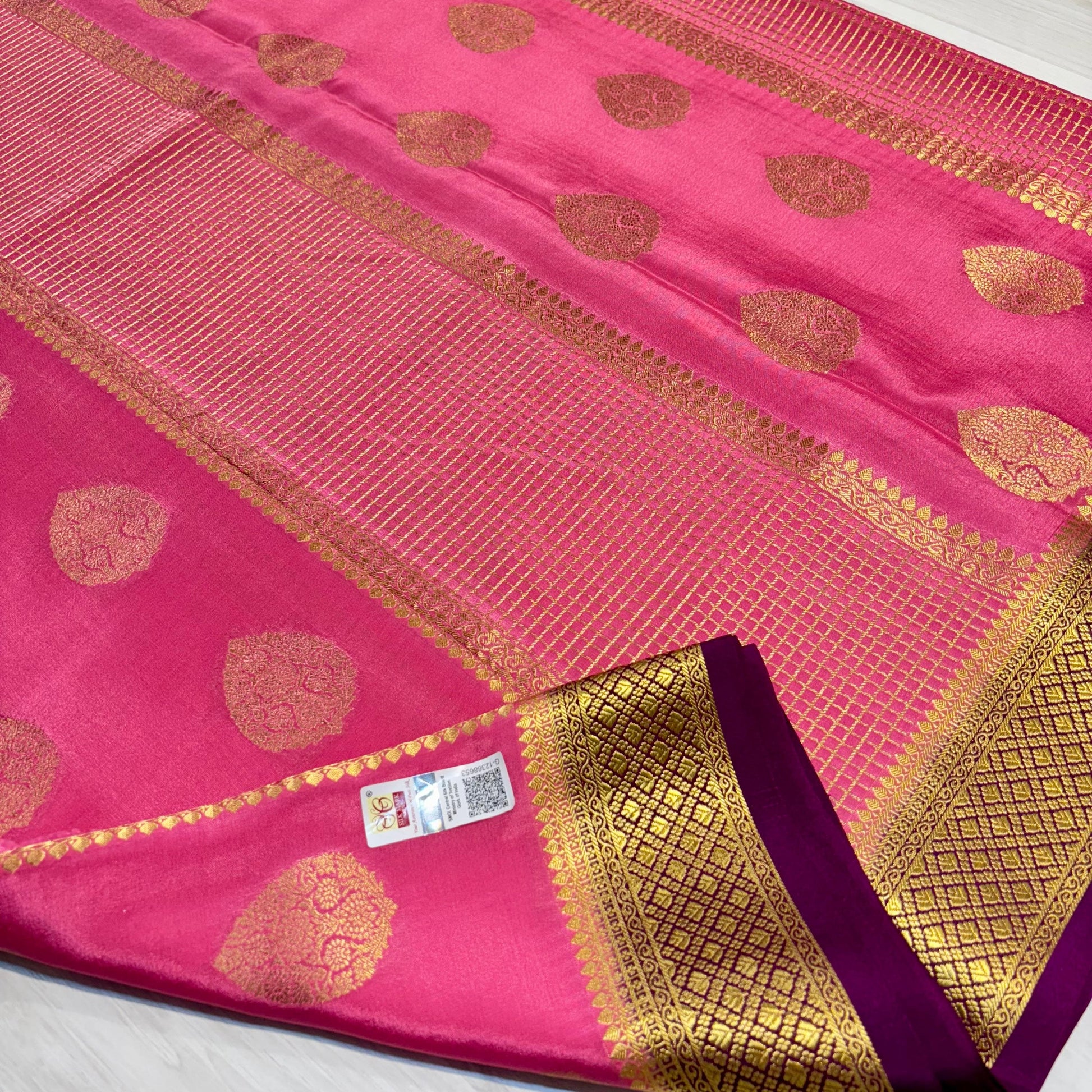 Pure Mysore Silk Saree