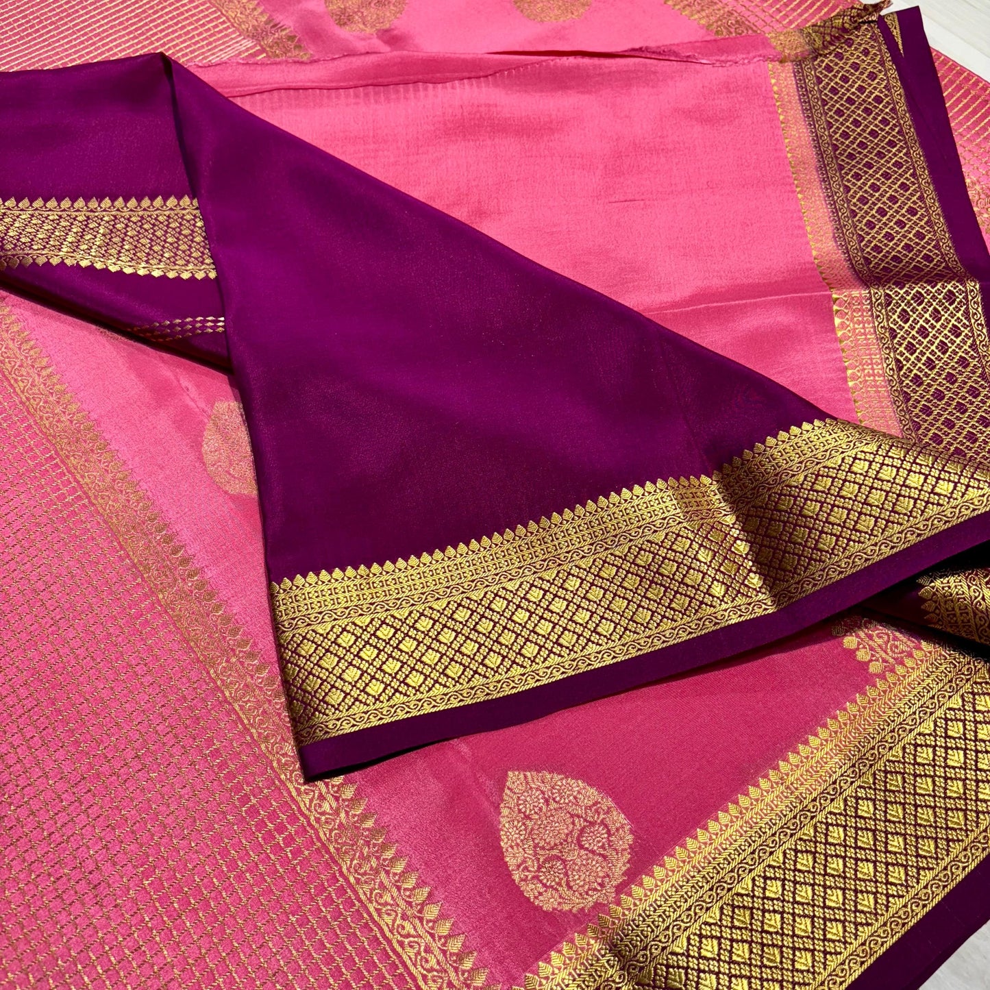 Pure Mysore Silk Saree