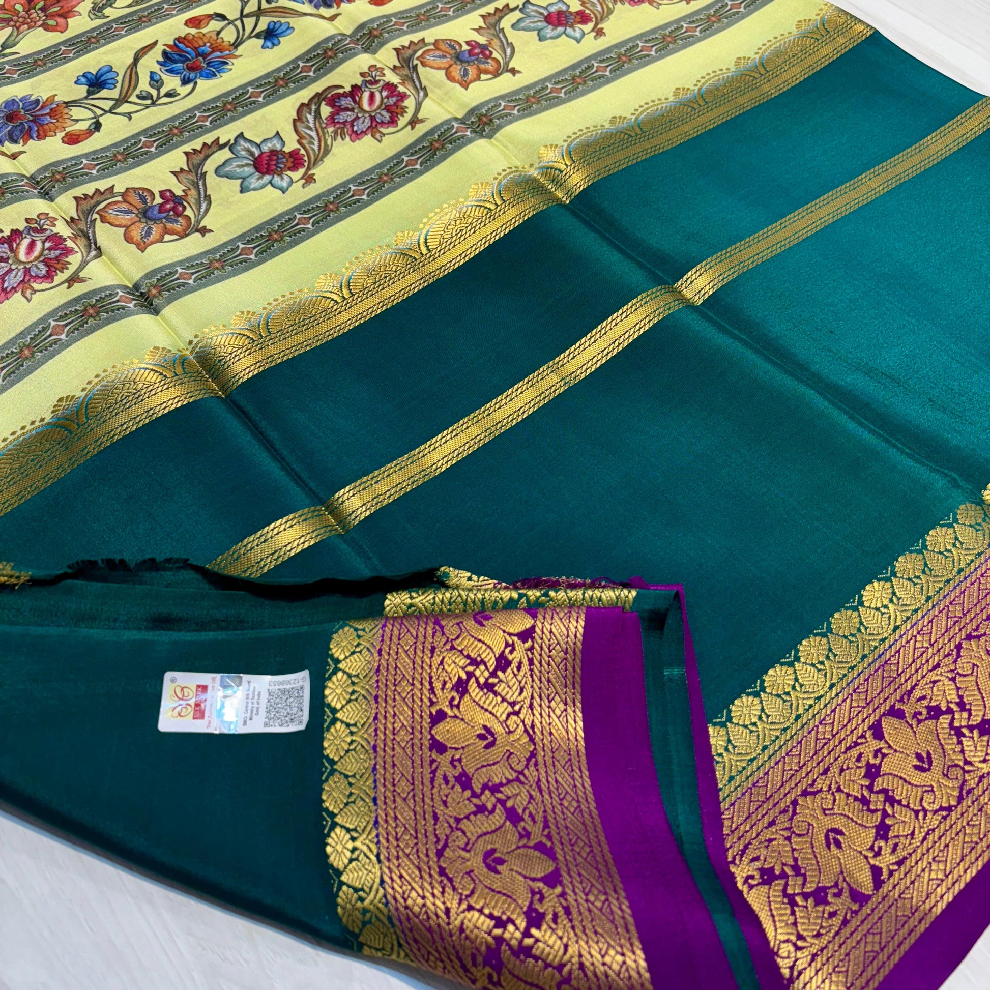 Pure Mysore Silk Saree