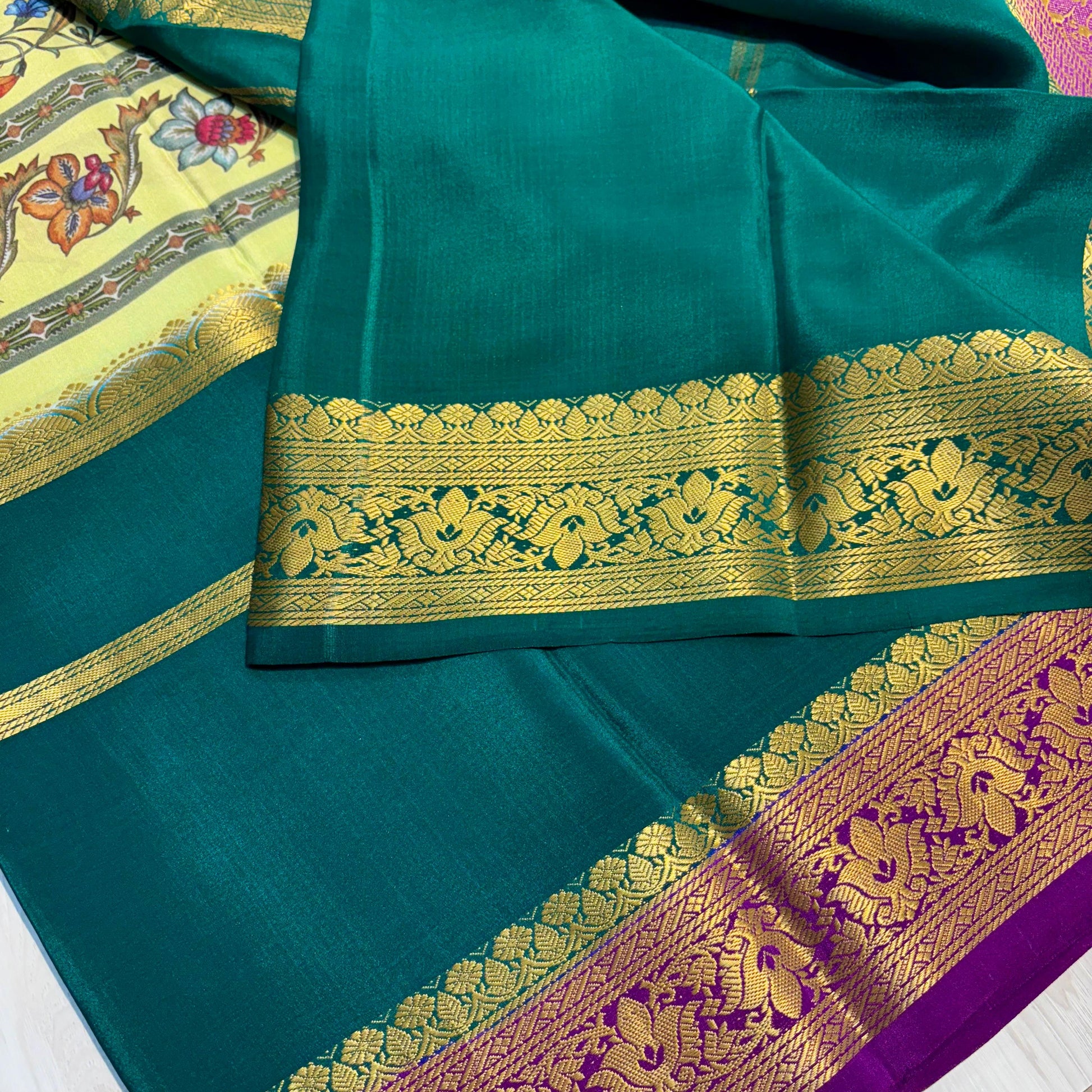 Pure Mysore Silk Saree