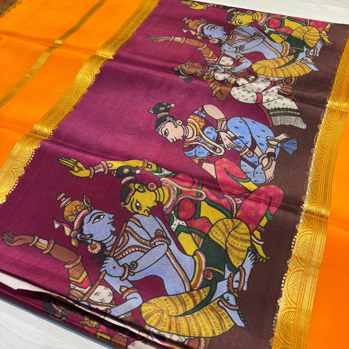 Pure Mysore Silk Saree