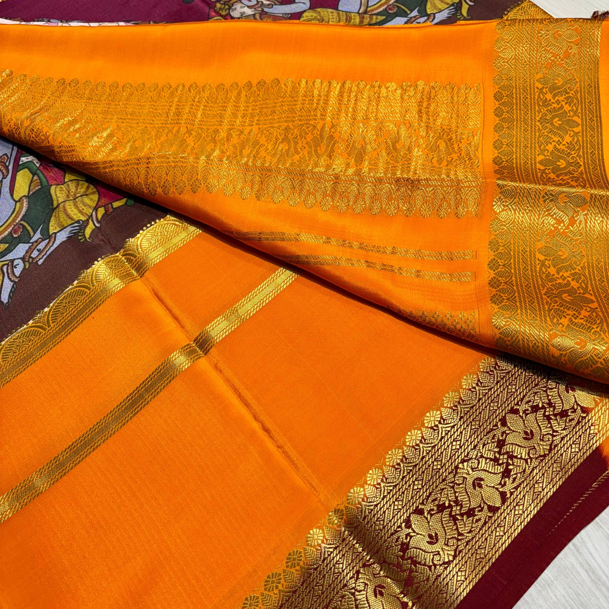 Pure Mysore Silk Saree