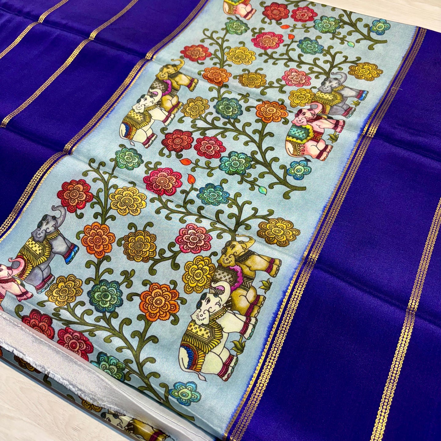 Pure Mysore Silk Saree