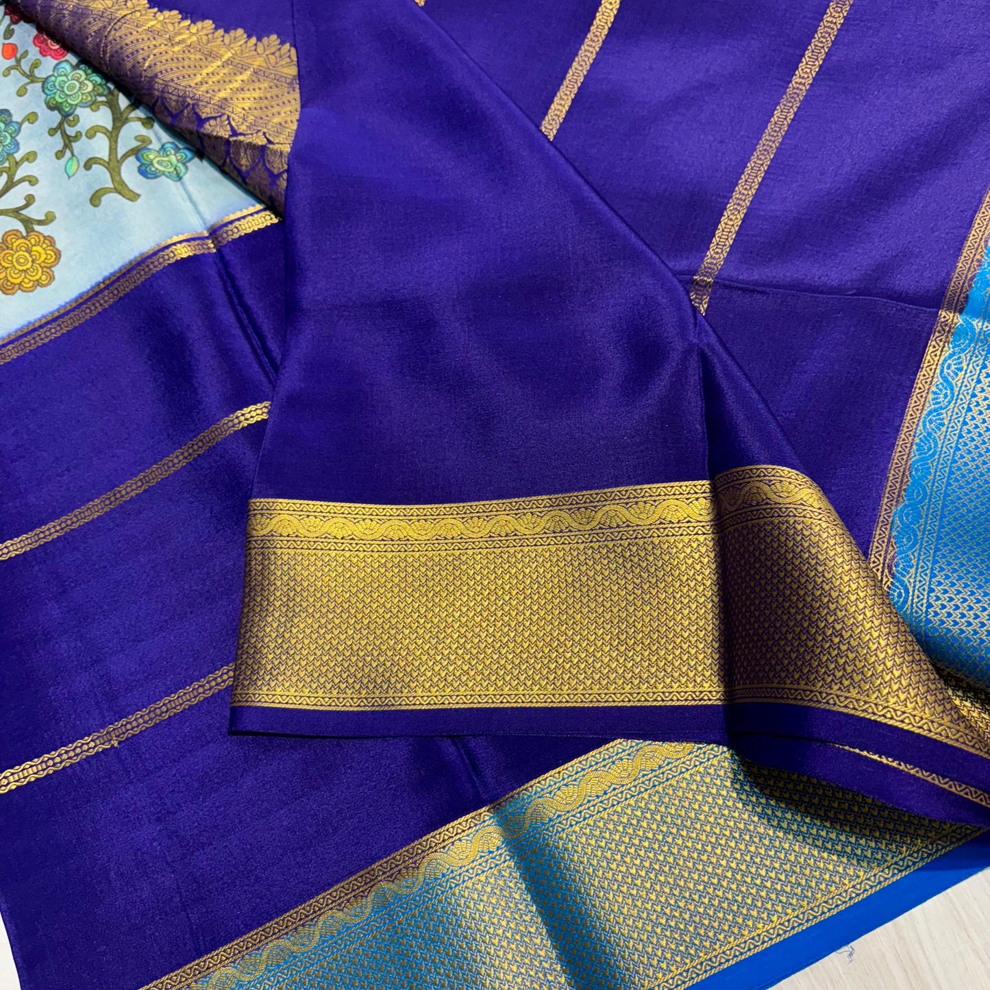 Pure Mysore Silk Saree