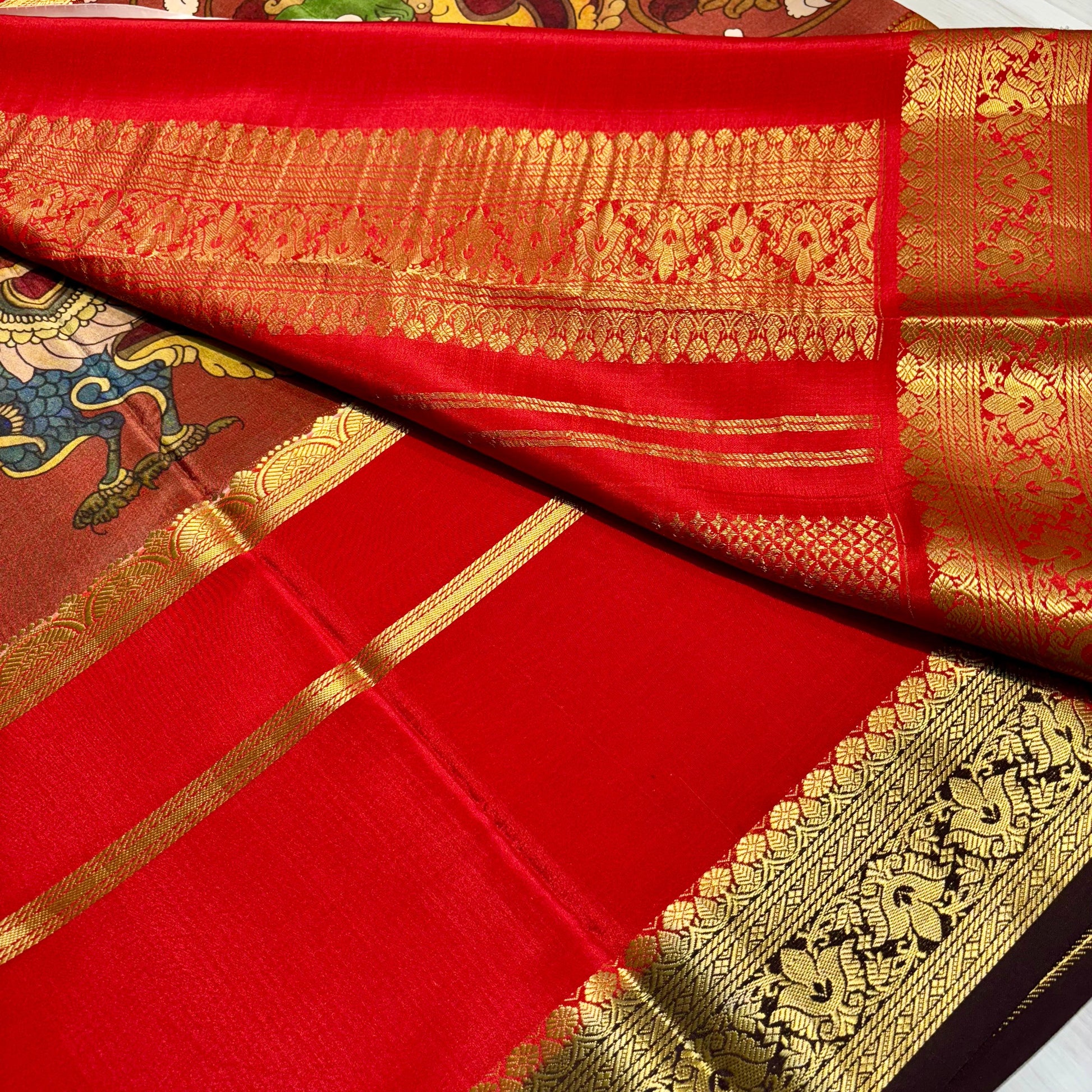 Pure Mysore Silk Saree