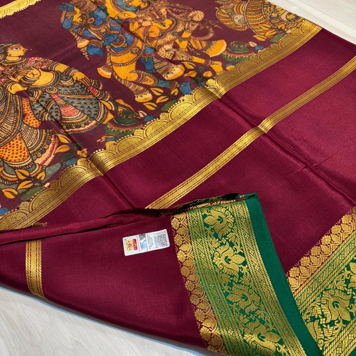 Pure Mysore Silk Saree