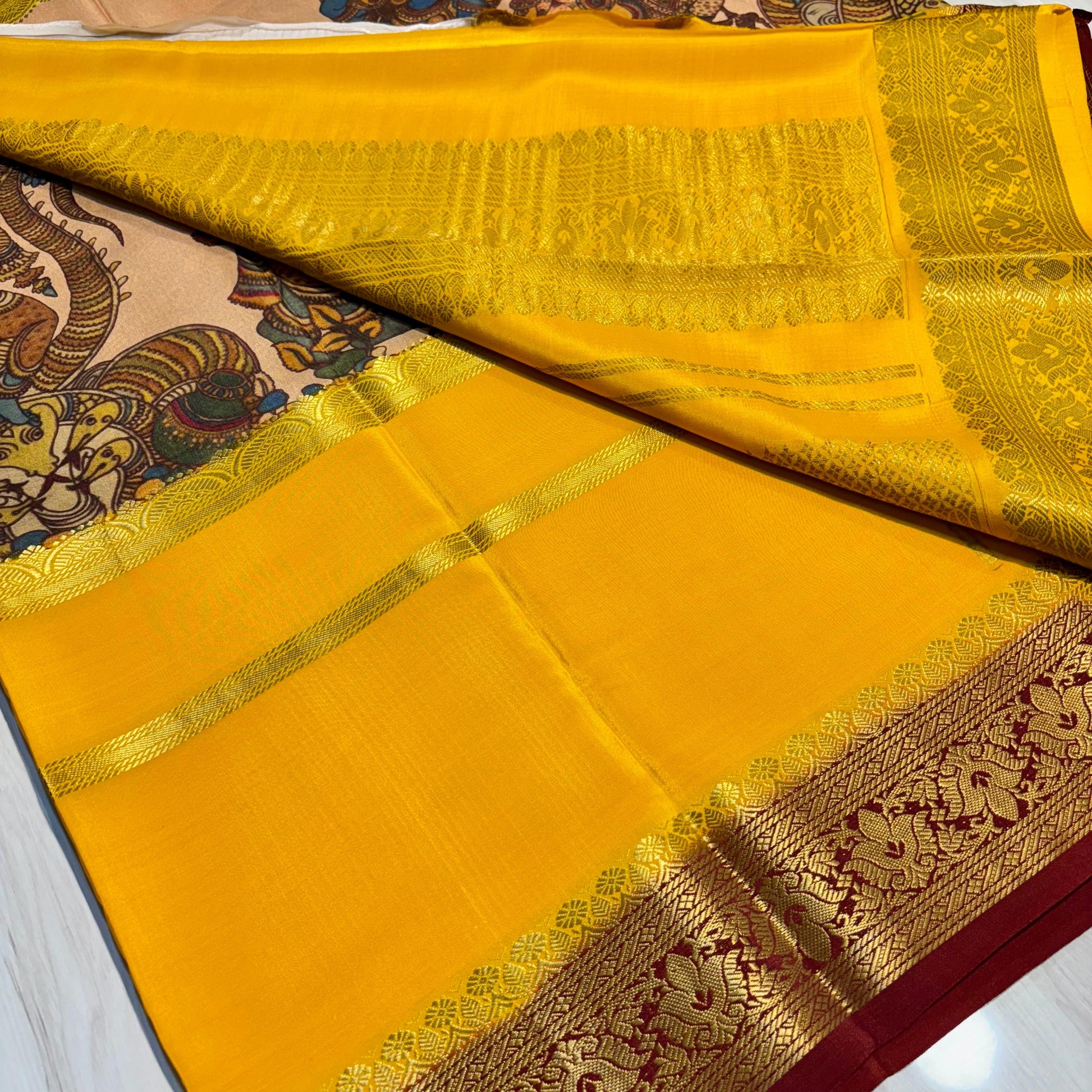 Pure Mysore Silk Saree