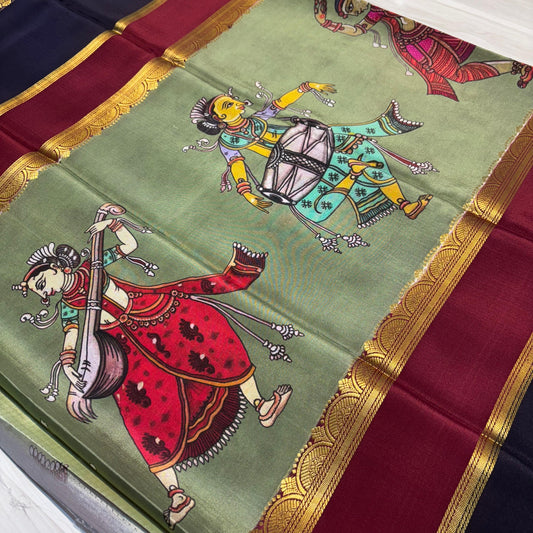 Pure Mysore Silk Saree