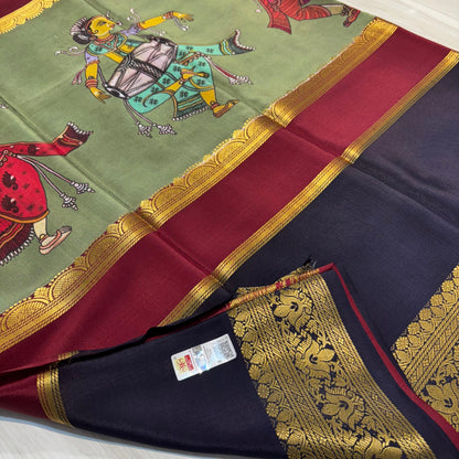 Pure Mysore Silk Saree