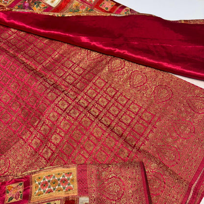 Banarasi Crepe Rangkat Saree