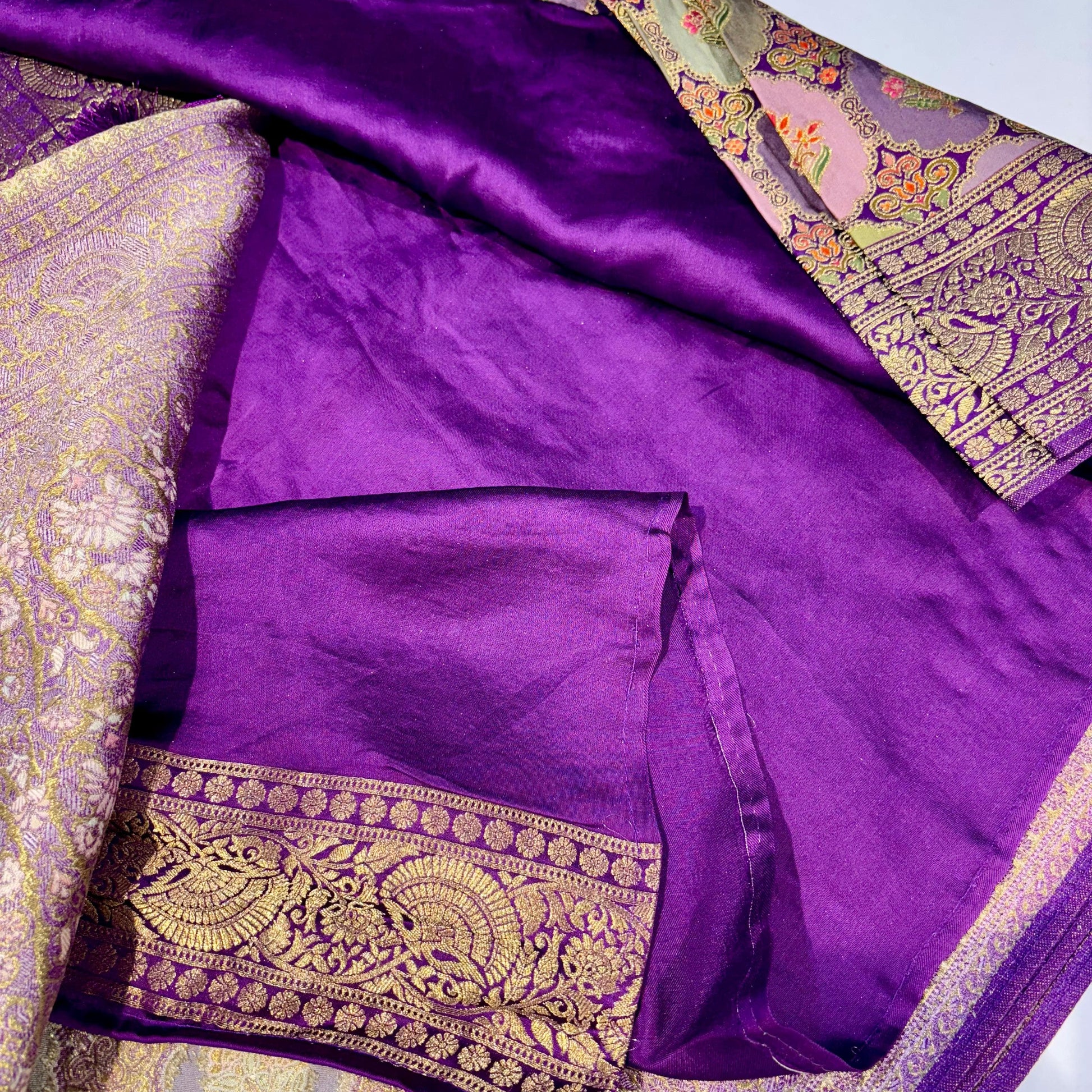 Banarasi Crepe Rangkat Saree