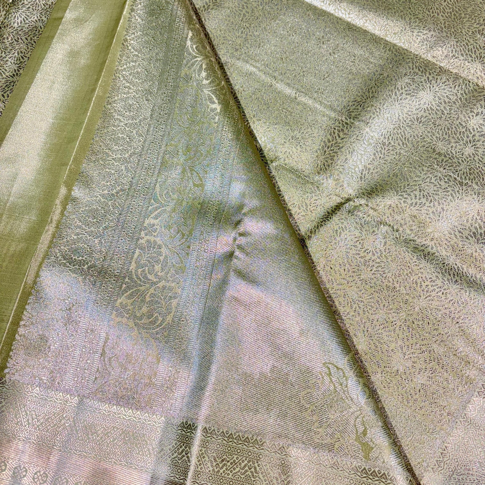 Kanchivaram Soft Tissue Silk Saree